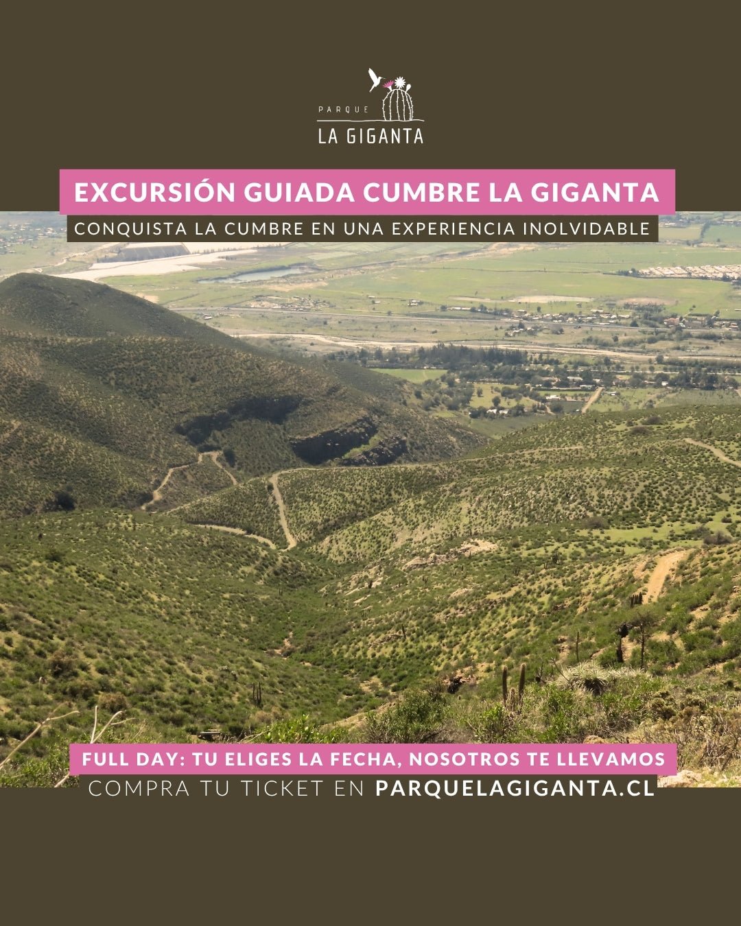 Excursión guiada: Cumbre La Giganta - Parque La Giganta